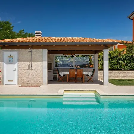 Villa Modern Eva With Pool Near Buje *