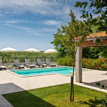 Villa Modern Eva With Pool Near Buje *