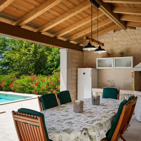 Modern Eva With Pool Near Buje * Kastel