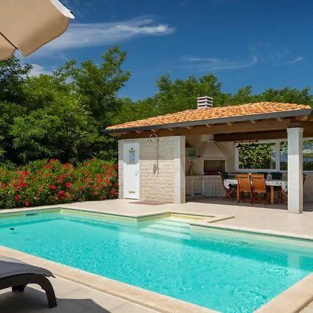 Modern Eva With Pool Near Buje