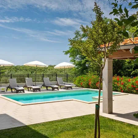 Villa Modern Eva With Pool Near Buje